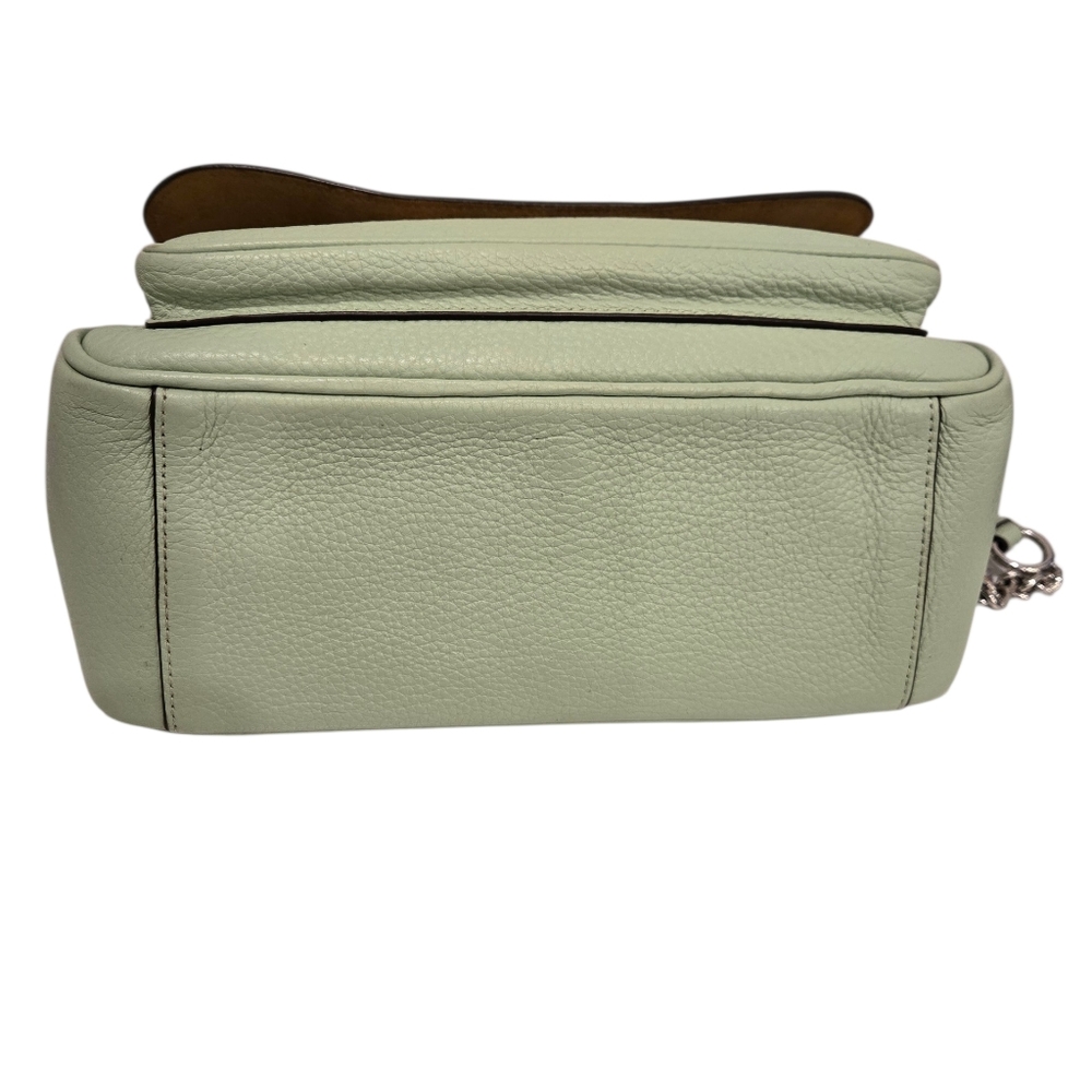 Coach 2023 Klare Chain Crossbody 25 Pistachio Leather Bag - Picture 14 of 16